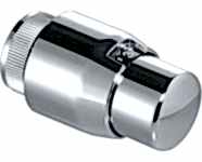 Termostatik Radyatör Vanası - Mat Krom / Mat Krom - T4111