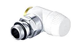 1/2” Termostatik Köşe Vana Gövdesi – Beyaz - V2081ESL15
